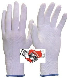 Перчатки “НейпБ” (нейлон, без покрытия, цвет белый) 03049 (размеры 7,8,9,10)