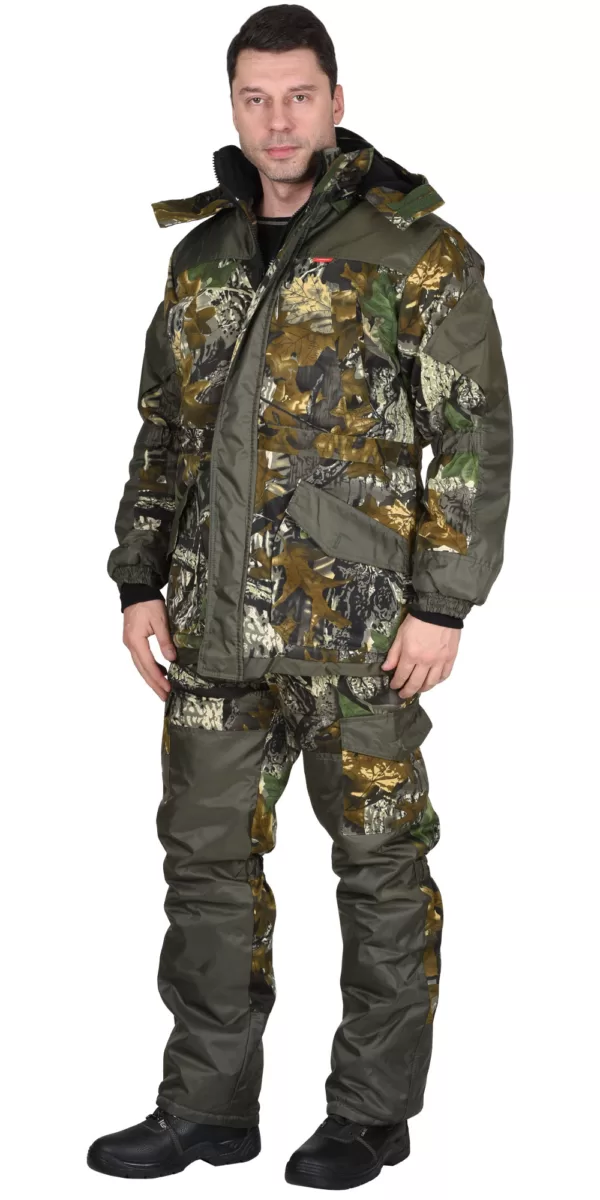 Костюм зимний: куртка дл., брюки (тк. CROWN-230) КМФ 04108
