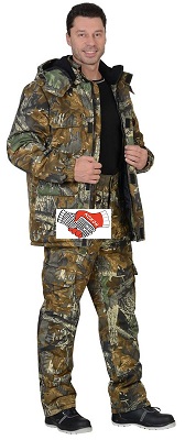 Костюм “СИРИУС-ФОРЕСТ” : зимний куртка дл., брюки (тк.CROWN-230) КМФ Кос04159