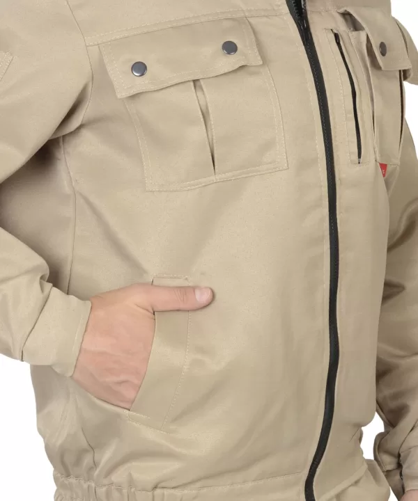 Костюм охраны куртка, брюки (тк. Грета 210) песочный 100857