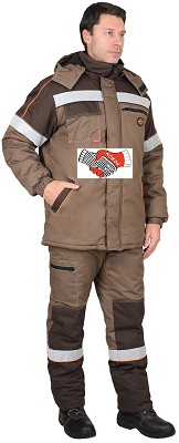 Костюм утепленный куртка, брюки КОС-107116