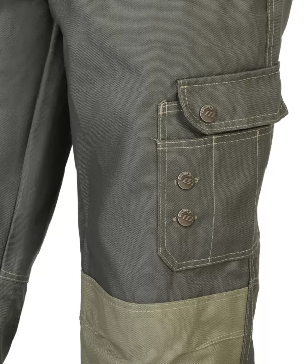 Костюм оливковый куртка дл., брюки 108002