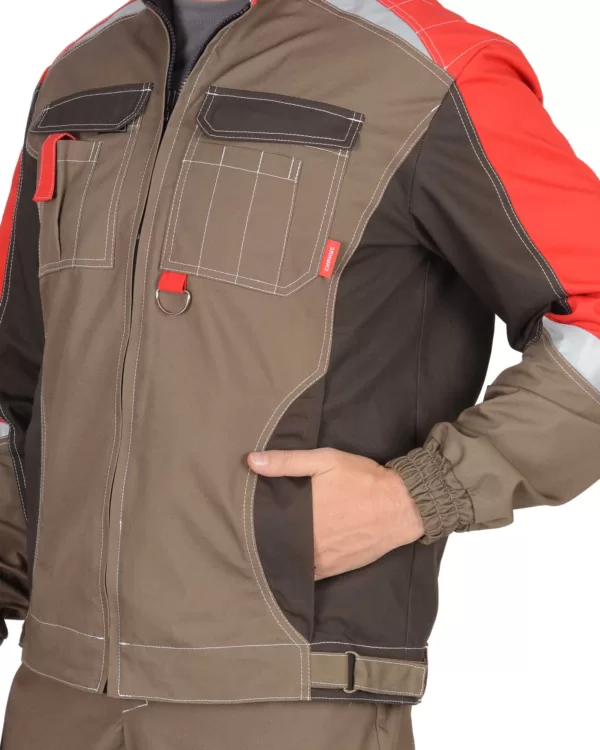 Костюм куртка с полукомбинезоном 108119