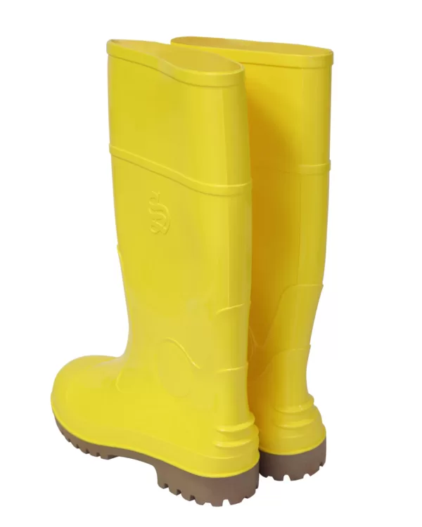 Сапоги ПВХ мужские желтые (НМС КЩС, мет.подносок, высота 38см) 128933