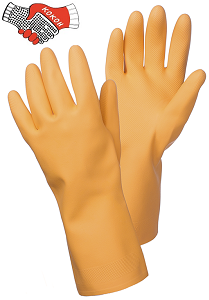 Перчатки для работ в условиях средних концентраций агрессивных сред АЛЬЦИОНА Ампаро 457017
