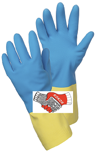 Особо прочные перчатки для работы в условиях высоких концентраций агрессивных сред КОМЕТА-ЭКСТРА Ампаро 457515