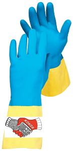 Экономичный вариант уникальных по химостойкости перчаток КОМЕТА Ампаро 457415 (6870)