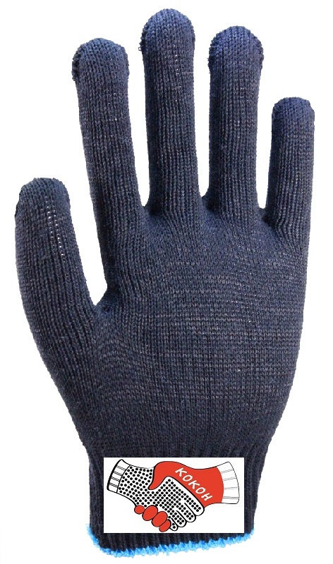 Рабочие утепленные полушерстяные перчатки 10 класс ПЕР1010